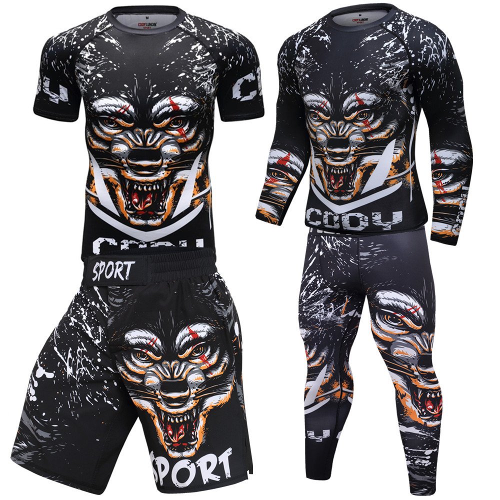 MMA and BJJ Rashguard & Spats| Tiger Collection